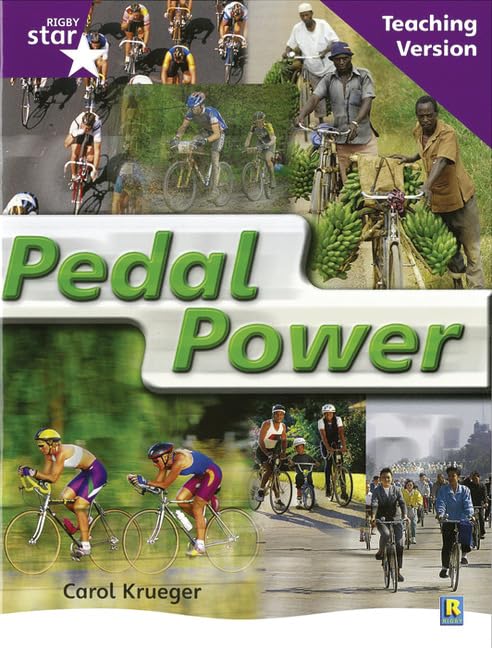 Rigby Star Non-fiction Guided Reading Purple Level: Pedal Power Teachi image 1