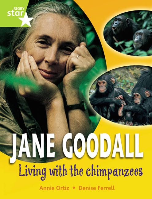 Rigby Star Gui Quest Year 2 Lime Level: Jane Goodall: Living With Chim image 1