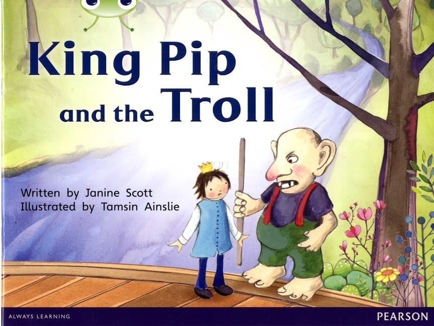 Janine Scott - Bug Club Red C (KS1) King Pip and the Troll 6-pack - Un image 1