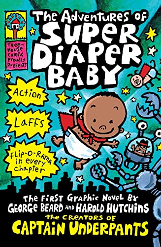 Dav Pilkey - Adventures of Super Diaper Baby - Paperback image 1