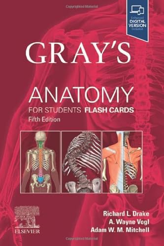 Adam W.M. Mitchell - Gray's Anatomy for Students Flash Cards - Pap image 1