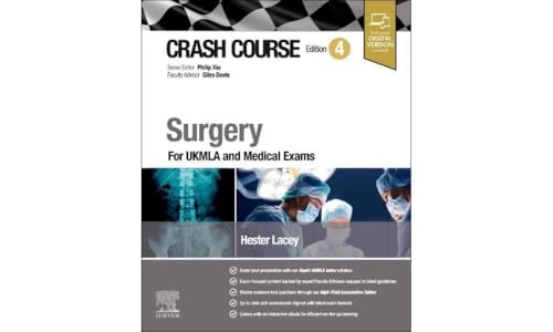 Hester Lacey - Crash Course Surgery : For UKMLA and Medical Exams - Pa image 1