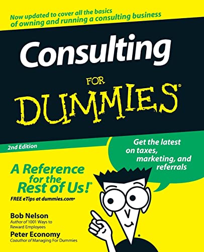 Peter Economy - Consulting For Dummies - Paperback image 1