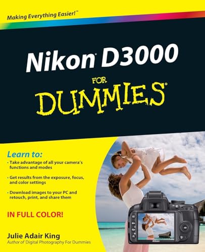 Julie Adair King - Nikon D3000 For Dummies - Paperback image 1