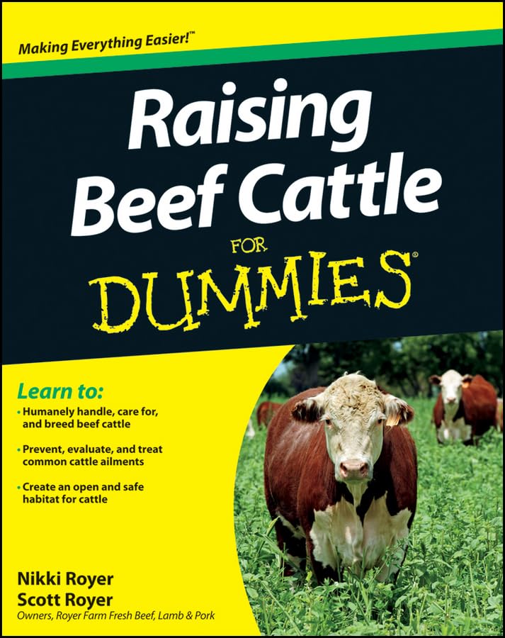 Nikki Royer - Raising Beef Cattle For Dummies - Paperback image 1