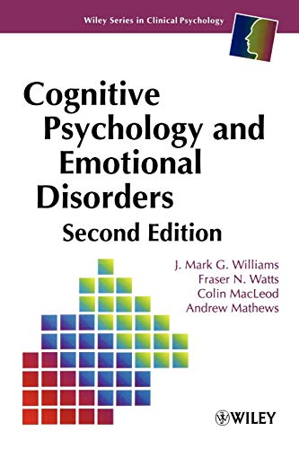 Cognitive Psych   Emotional Disorders 2e