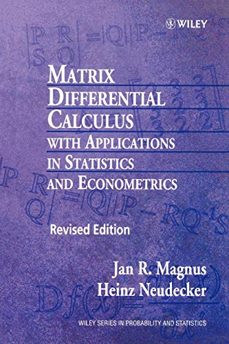 Matrix Differential Calc with Apps Rev