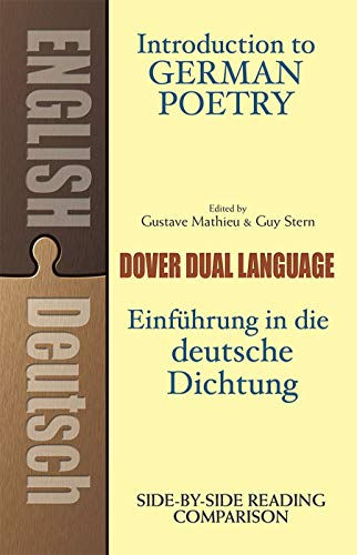 Introduction to German Poetry : A Dual-Language Book - Paperback image 1