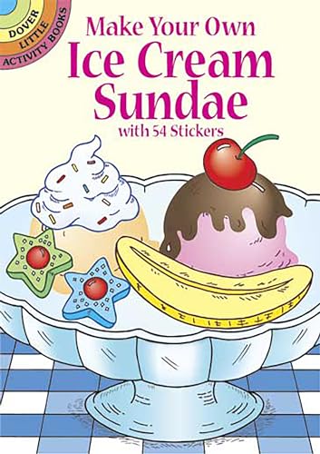 Fran Newman-D'Am - Make Your Own Ice Cream Sundae with 54 Stickers image 1