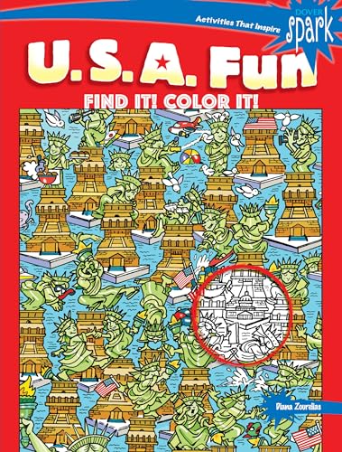 Diana Zourelias - SPARK U.S.A. Fun Find It! Color It! - Paperback image 1