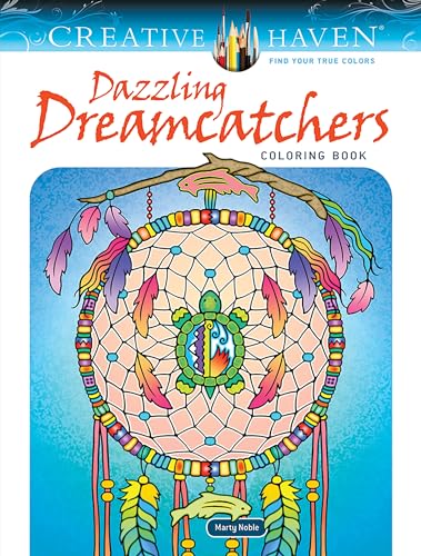 Marty Noble - Creative Haven Dazzling Dreamcatchers Coloring Book - Pa image 1