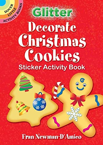 Fran Newman-Damico - Glitter Decorate Christmas Cookies Sticker Activi image 1
