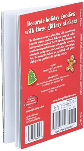 Fran Newman-Damico - Glitter Decorate Christmas Cookies Sticker Activi image 2