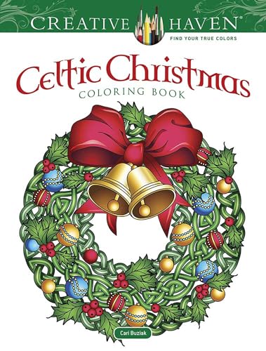 Cari Buziak - Creative Haven Celtic Christmas Coloring Book - Paperbac image 1