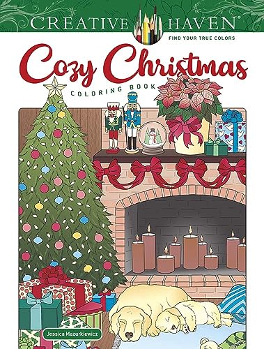 Jessica Mazurkiewicz - Creative Haven Cozy Christmas Coloring Book - P image 1