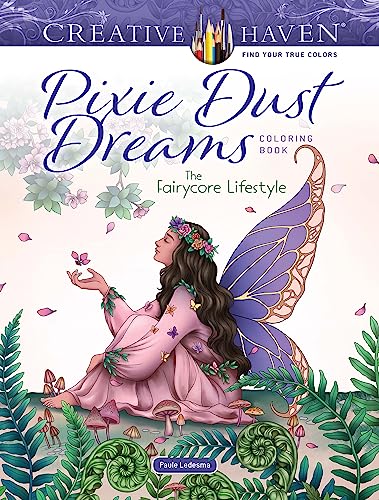 Paule Ledesma - Creative Haven Pixie Dust Dreams Coloring Book: The Fa image 1
