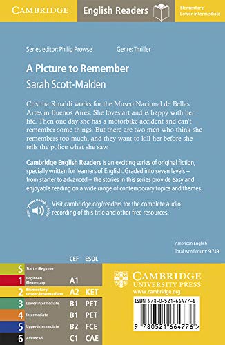 Sarah  Scott-Malden - A Picture to Remember Level 2 - Paperback image 2
