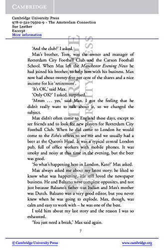 Sue Leather - Amsterdam Connection Level 4 - Paperback image 4