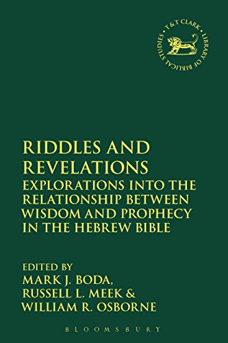 Riddles and Revelations: Explorations into the Relationship between Wisdom and Prophecy in the Hebrew Bible