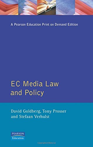 Stefaan Verhulst - EC Media Law and Policy - Paperback image 1