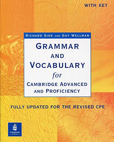 Guy Wellman - Grammar & Vocabulary CAE & CPE Workbook With Key New Edi image 1