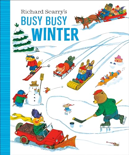 Richard Scarry - 's Busy Busy Winter - Hardback image 1