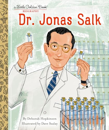 DAVE Szalay - Dr. Jonas Salk: A Little Golden Book Biography - Hardbac image 1