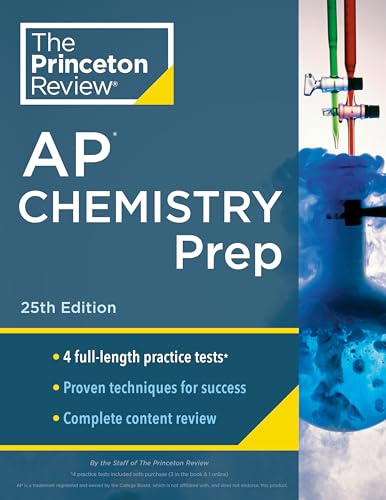 Princeton Review - Princeton Review AP Chemistry Prep, 2024 : 4 Practi image 1