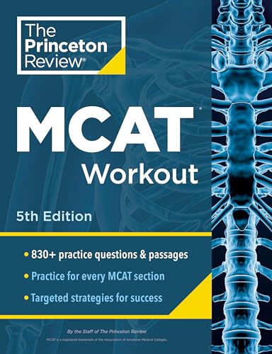 Princeton Review - MCAT Workout, 5th Edition : 830+ Practice Questions image 1