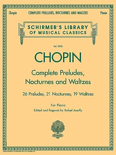 Frederic Chopin : Complete Preludes, Nocturnes And Waltzes (Updated Ed image 1