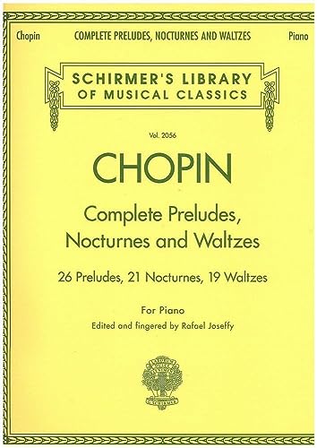 Frederic Chopin : Complete Preludes, Nocturnes And Waltzes (Updated Ed image 2
