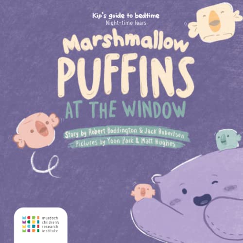 Marshmallow Puffins at the Window