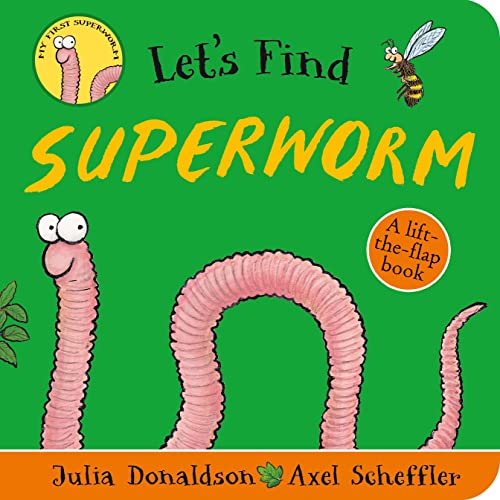 Julia Donaldson - Let's Find Superworm - Hardback image 1