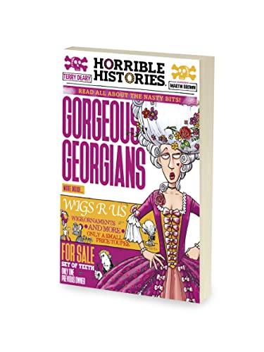 Terry Deary - Gorgeous Georgians (newspaper edition) - Paperback image 2