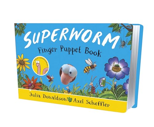 Julia Donaldson - Superworm Finger Puppet Book - the wriggliest, squig image 2
