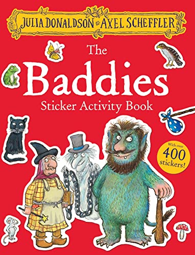 Julia Donaldson - Baddies Sticker Activity Book - Paperback image 1