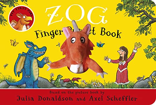 Julia Donaldson - Zog Puppet Book - Hardback image 1