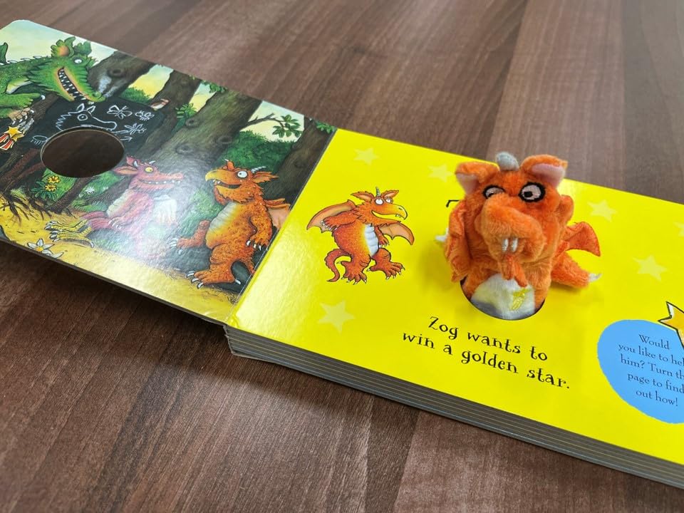 Julia Donaldson - Zog Puppet Book - Hardback image 3