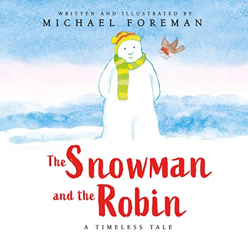 Michael Foreman - Snowman and the Robin (HB & JKT) - Hardback image 1