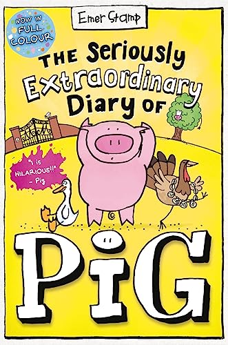 Emer Stamp - Seriously Extraordinary Diary of Pig: Colour Edition - Pa image 1