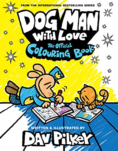 Dav Pilkey - Dog Man With Love: The Official Colouring Book - Paperbac image 1