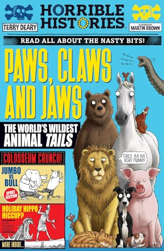 Terry Deary - Paws, Claws and Jaws: The World's Wildest Animal Tai image 1