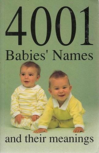 James Glennon - 4001 Babies' Names and Their Meanings - Paperback image 1