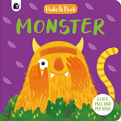 Happy Yak - Monster : A lift, pull and pop book - Hardback image 1