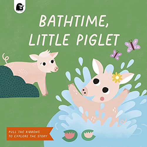 Happy Yak - Bathtime, Little Piglet - Hardback image 1