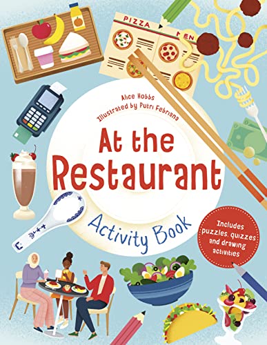 Alice Hobbs - At the Restaurant Activity Book - Hardback image 1