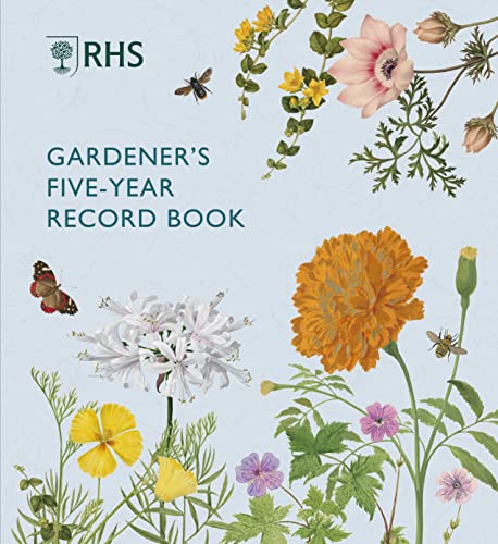 Royal Horticultural - RHS Gardener's Five Year Record Book - Limp image 1