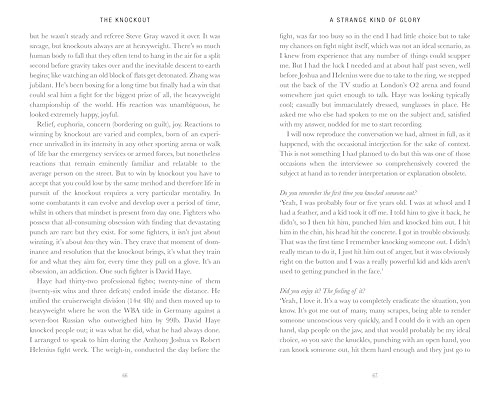 Andy Clarke - Knockout : Sport's Most Decisive Moment - Hardback image 4
