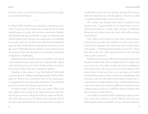 Rob McKeon - Parole : The Fate of Prisoners in My Hands and the High-s image 5