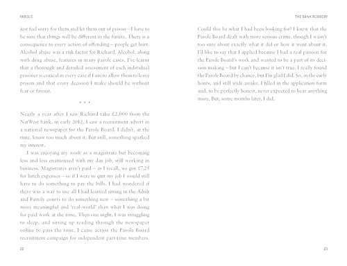 Rob McKeon - Parole : The Fate of Prisoners in My Hands and the High-s image 8